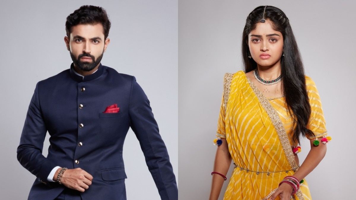 टीवी शो 'प्रथाओं की ओढ़े चुनरी: बींदणी' में आकाश आकाश जग्गा और गौरी शेलगांवकर (Photo: Aajtak)