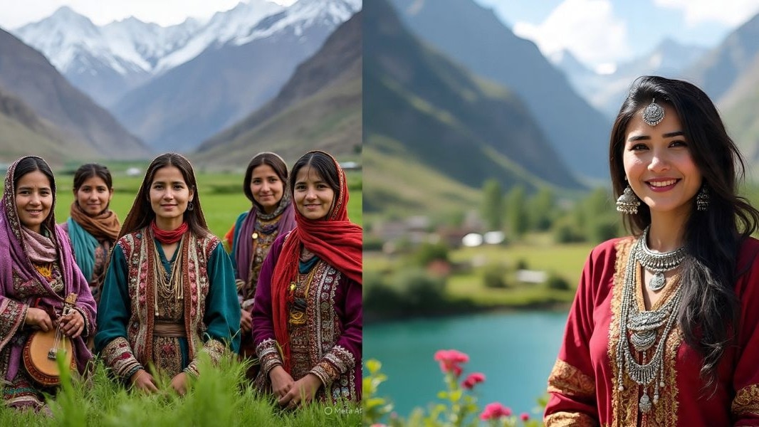 पाकिस्तान के गिलगित-बाल्टिस्तान की हुनजा घाटी को "धरती का स्वर्ग" कहा जाता है. ( Photo: AI Generated)
