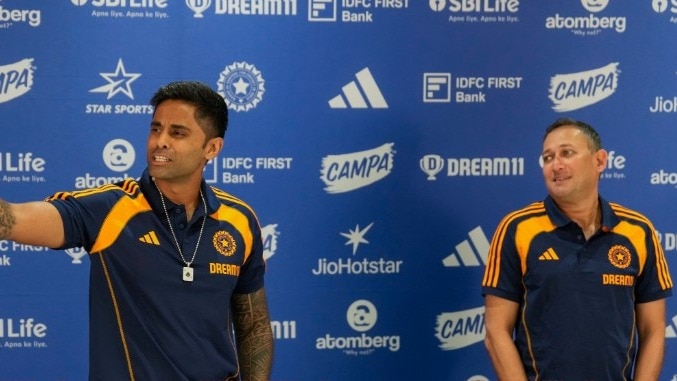 Suryakumar Yadav and Ajit Agarkar