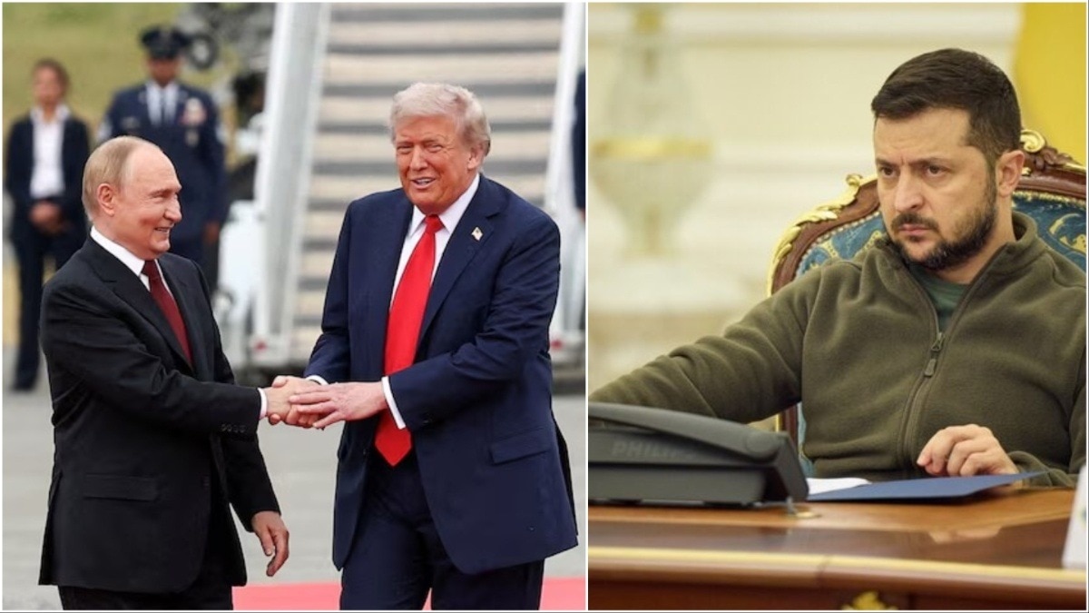 Vladimir Putin, Donald Trump, Zelenskyy