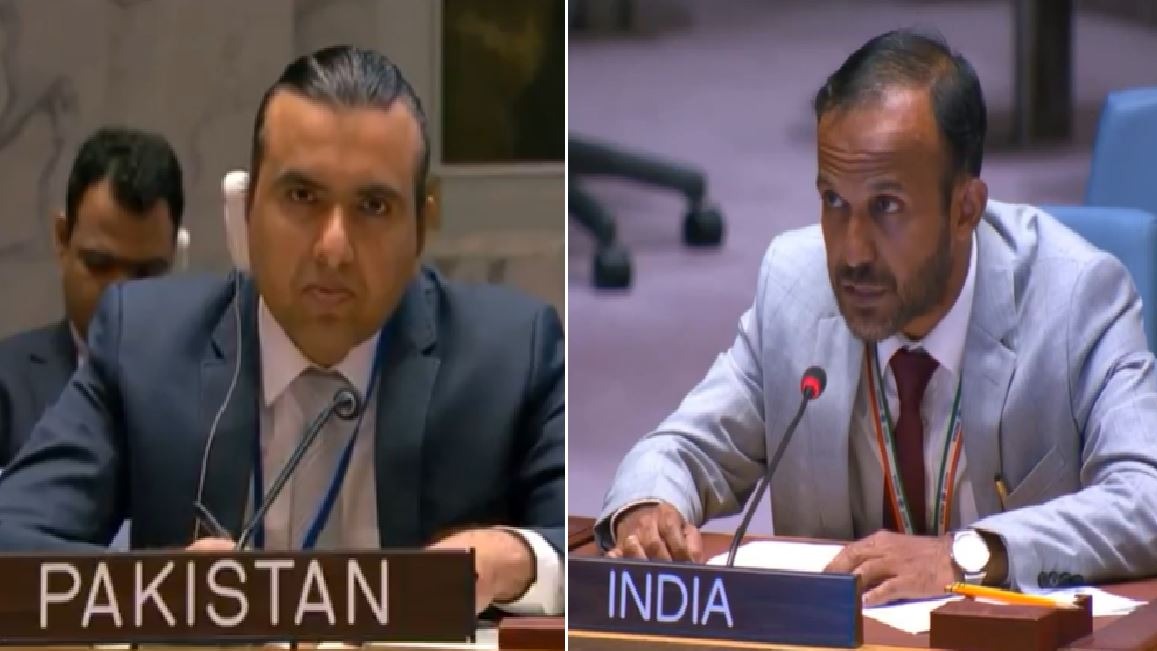 India's Charge d'Affaires at the UN Eldos Mathew Punnoos (Photo: screengrab)