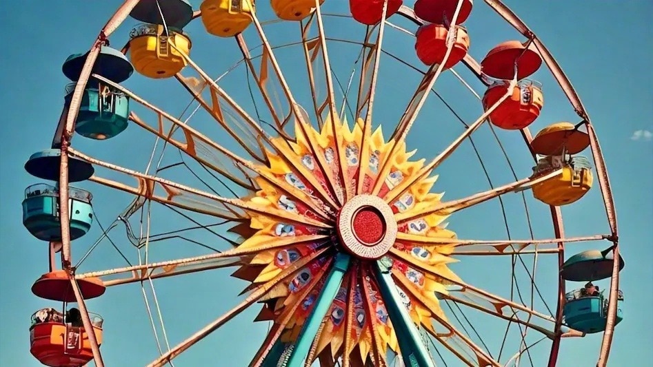 A woman gave birth to a child while sitting in a swing (Photo: AI-generated)