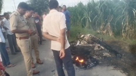 The scene after the gang war in Meerut (Photo: Itg)