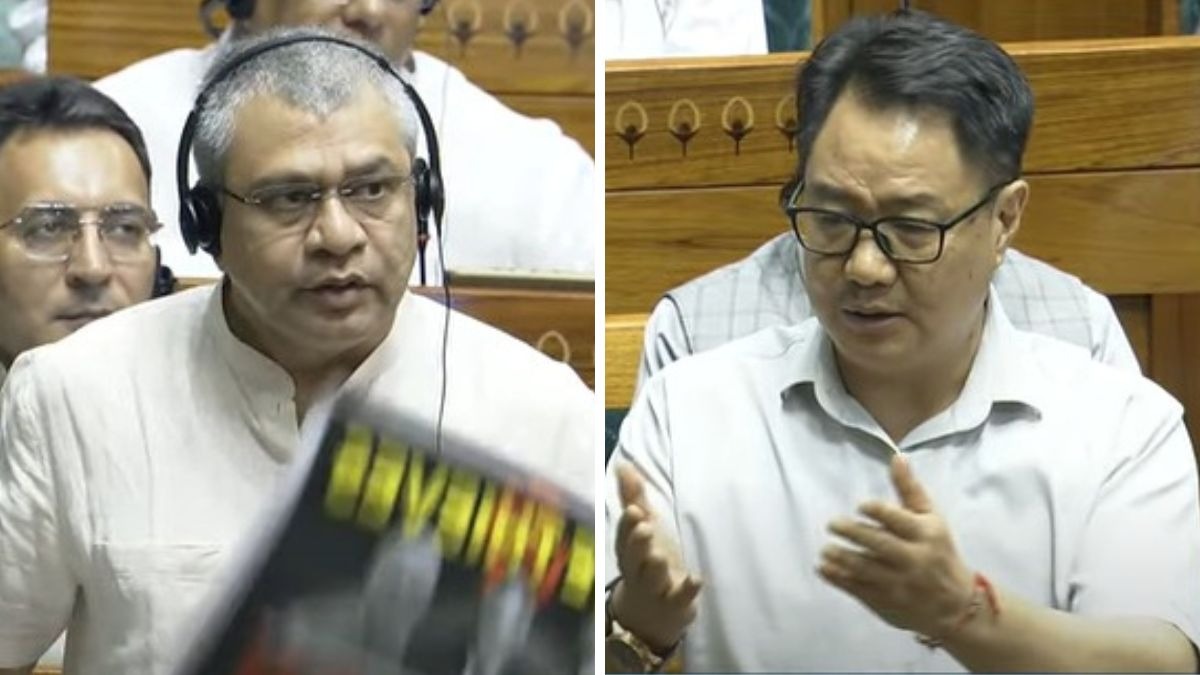 संसद में हंगामा और नारेबाजी को लेकर विपक्ष पर भड़के किरेन रिजिजू (Photo: Kiren Rijiju)