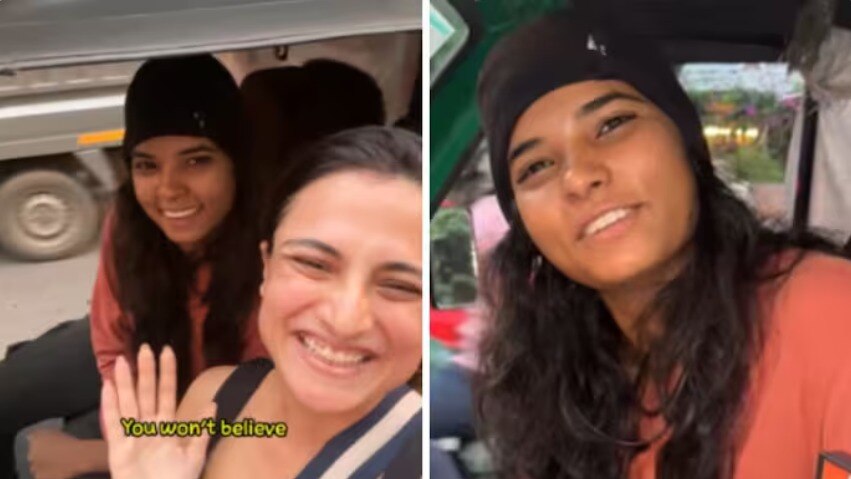 ड्राइविंग का शौक के चलते बनी बेंगलुरू की महिला ऑटो ड्राइवर (Photo: Instagram/@tamannapasha_official)