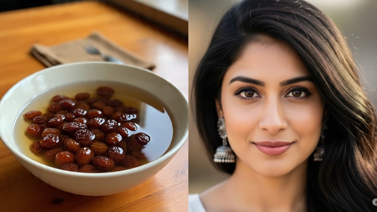 काली किशमिश के पानी के फायदे (Photo: AI generated)