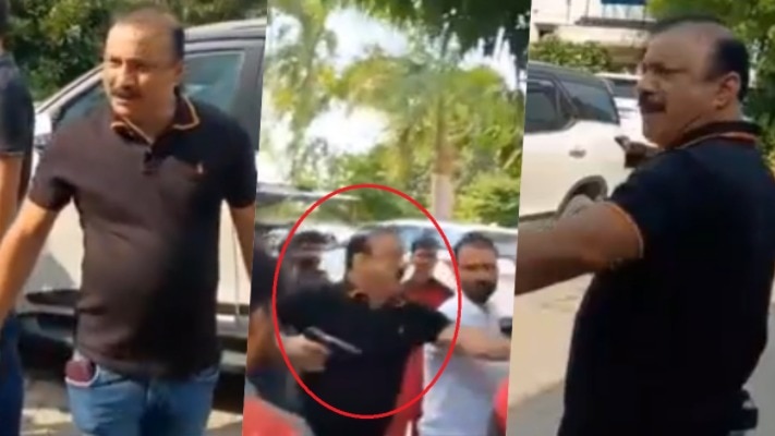 Domineering SP leader's orgy in Toyota workshop (Photo: Screengrab)