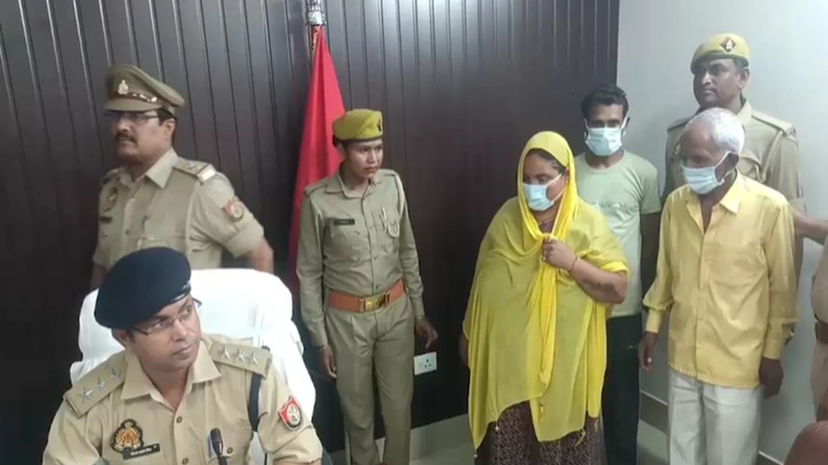 Woman and men arrested