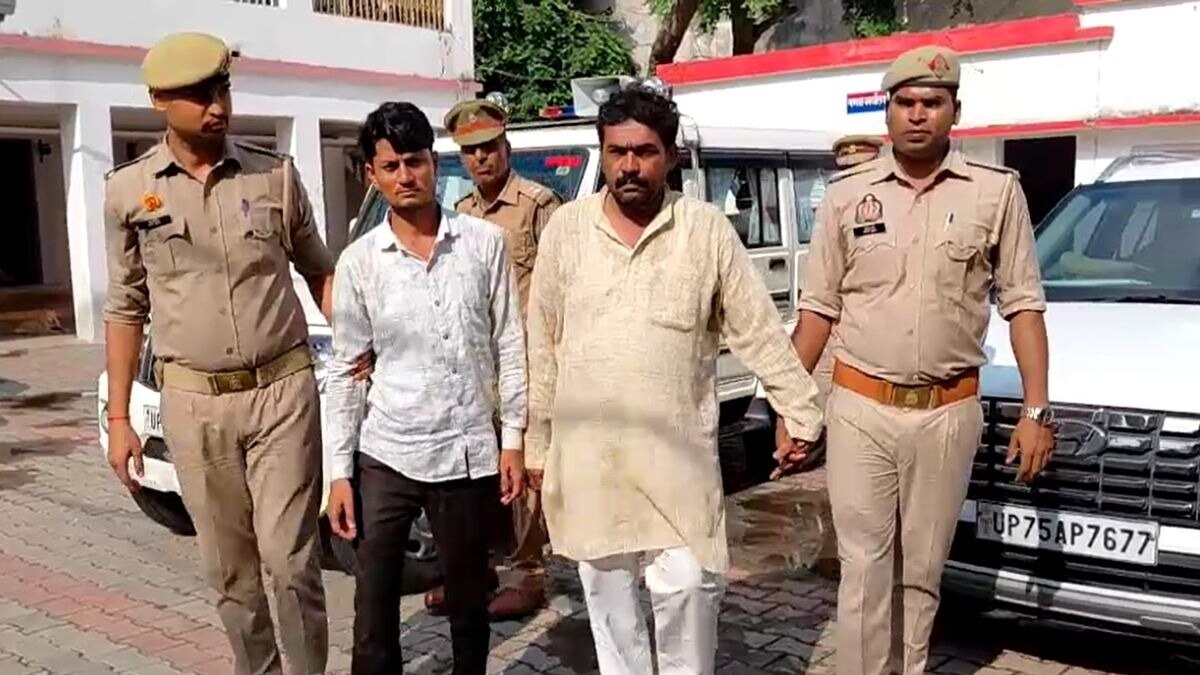 पुलिस ने दो आरोपियों को किया अरेस्ट. (Photo: ITG)