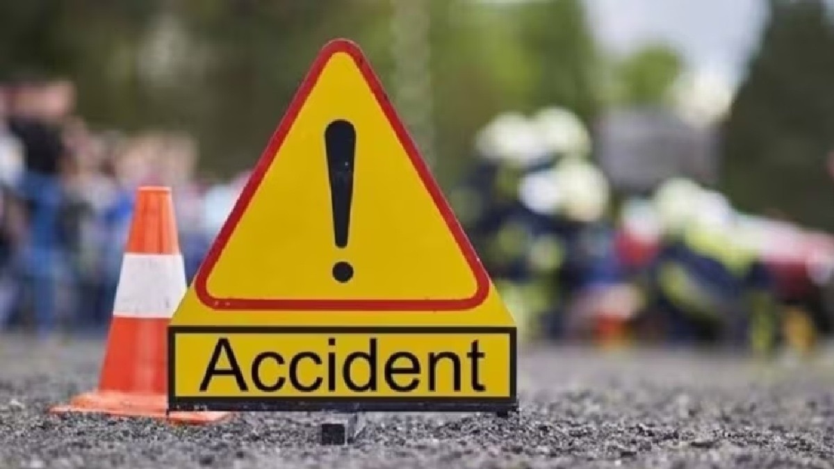 accident sign board