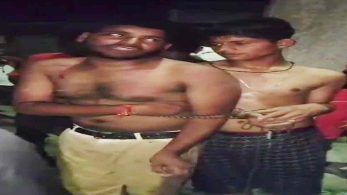 Three friends Beaten 