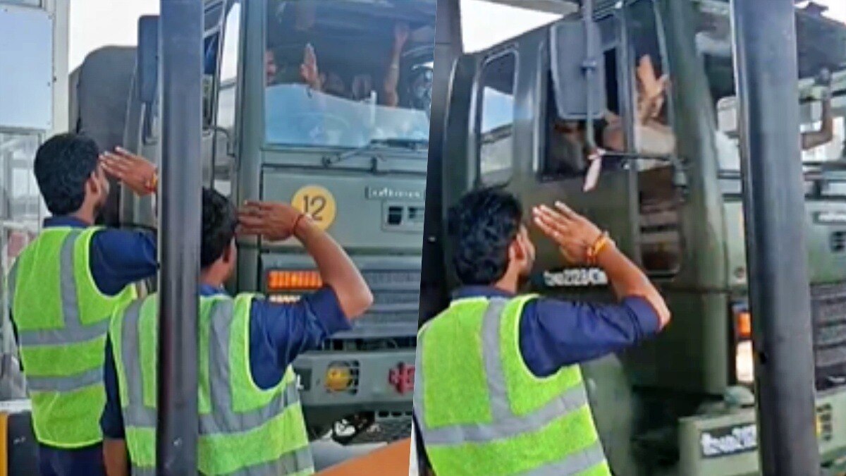 Soldiers honored at Kashi Toll Plaza in Meerut (Photo: ITG)
