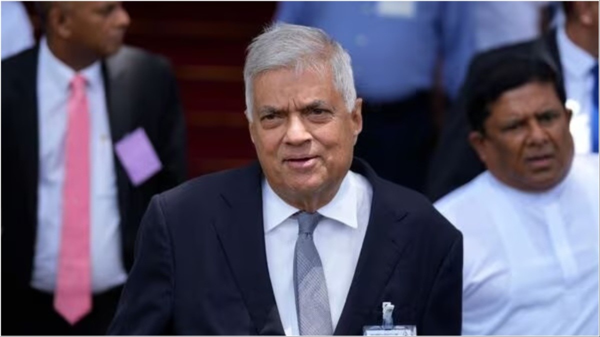 Former Sri Lanka president Ranil Wickremesinghe 