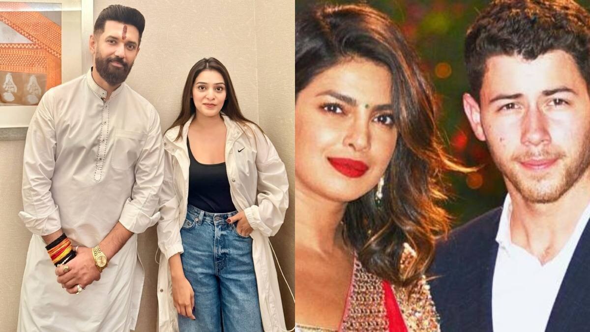 Priyanka Chopra,Nick Jonas,Chirag Paswan