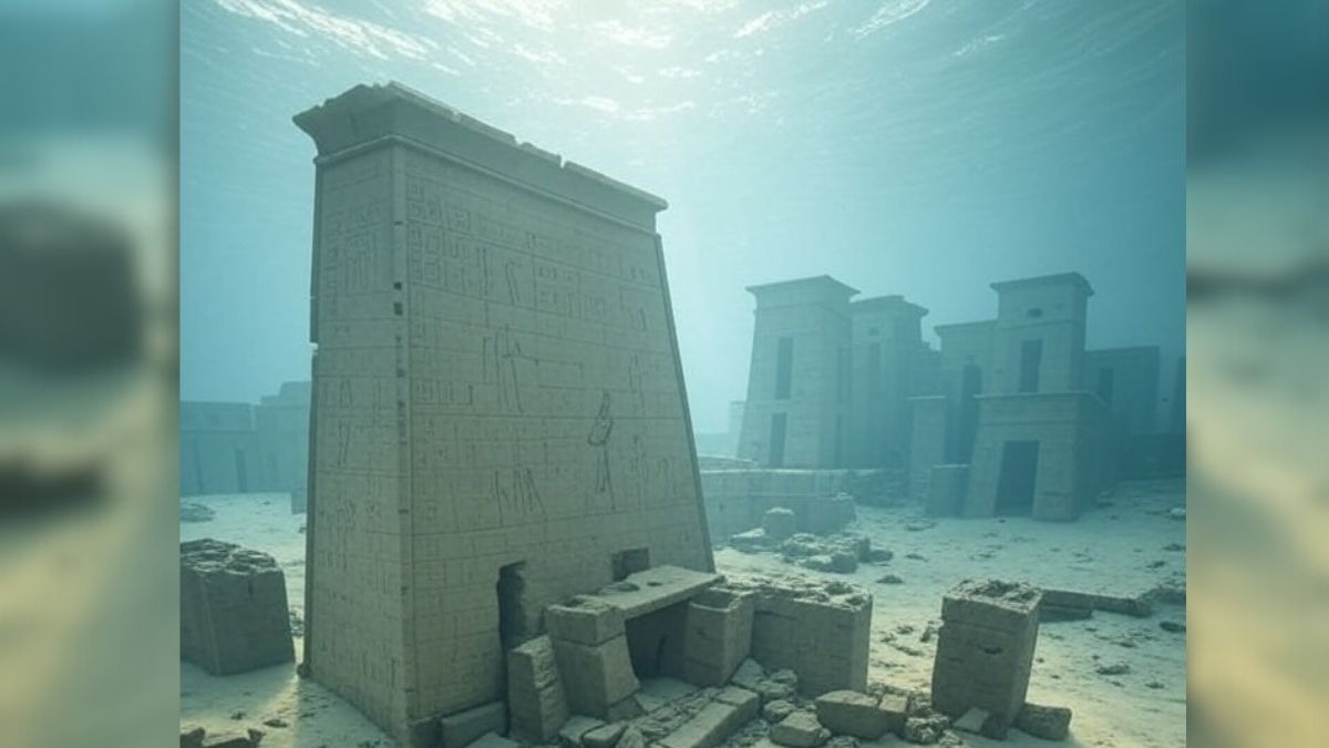 2000 साल से समुद्र के अंदर दबा था मिस्र का प्राचीन शहर (Photo - AI Generated)
