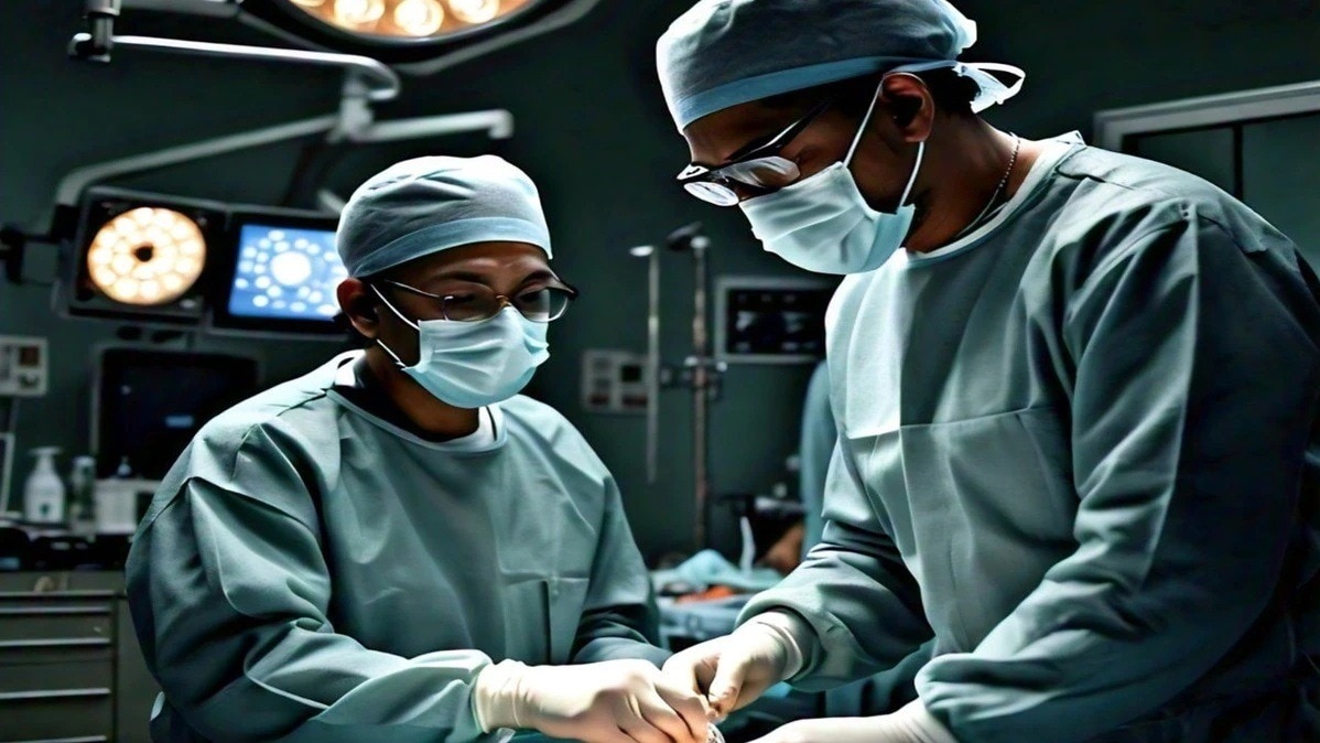 लिवर ट्रांसप्लांट सर्जरी के बाद पति-पत्नी की गई जान. (Photo: AI-generated)