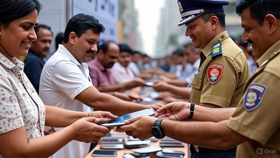 मुंबई पुलिस ने 8000 मोबाइल फोन्स लोगों को लौटाए (फोटो-Grok)