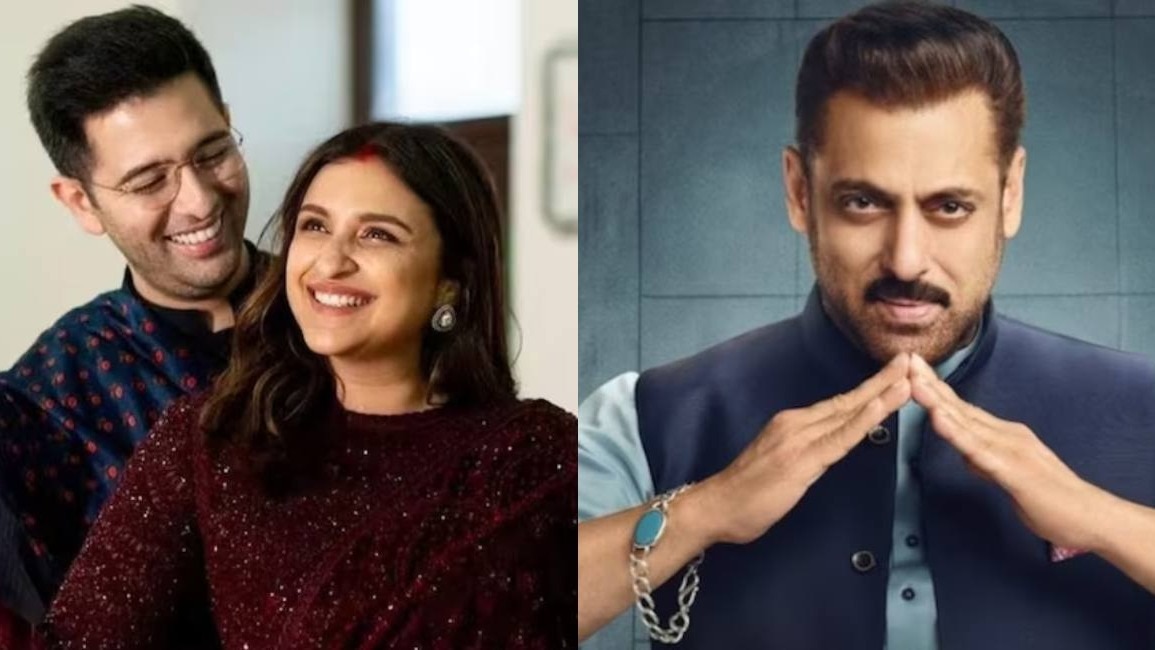 Salman Khan,Raghav Chadha,Parineeti Chopra