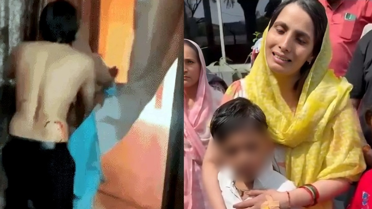 निक्की के बेटे ने बताया पापा ने कैसे लगाई आग (Photo: Screengrab)