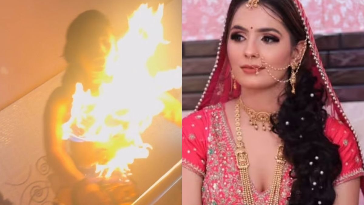 निक्की को आग लगाने का समय पुलिस को जांच में पता चल गया (Photo: Screengrab/ITG)