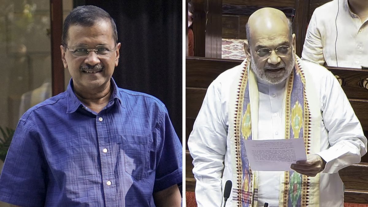 arvind kejriwal amit shah