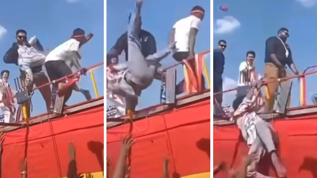 TVK worker filed FIR against party chief.