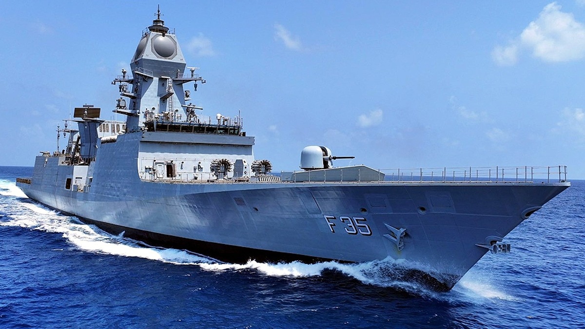INS Udaygiri F-35 Stealth Frigate 