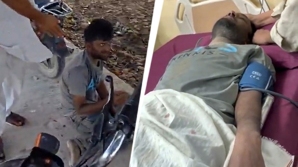 नाम पूछकर तीन युवकों की पिटाई (Photo: Devendra Kumar Sharma/ITG)