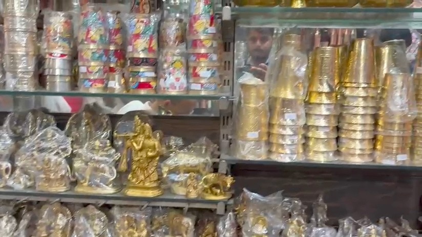 पीतल उद्योग पर पड़ा टैरिफ का असर (Photo:  Jagat Gautam/ITG)