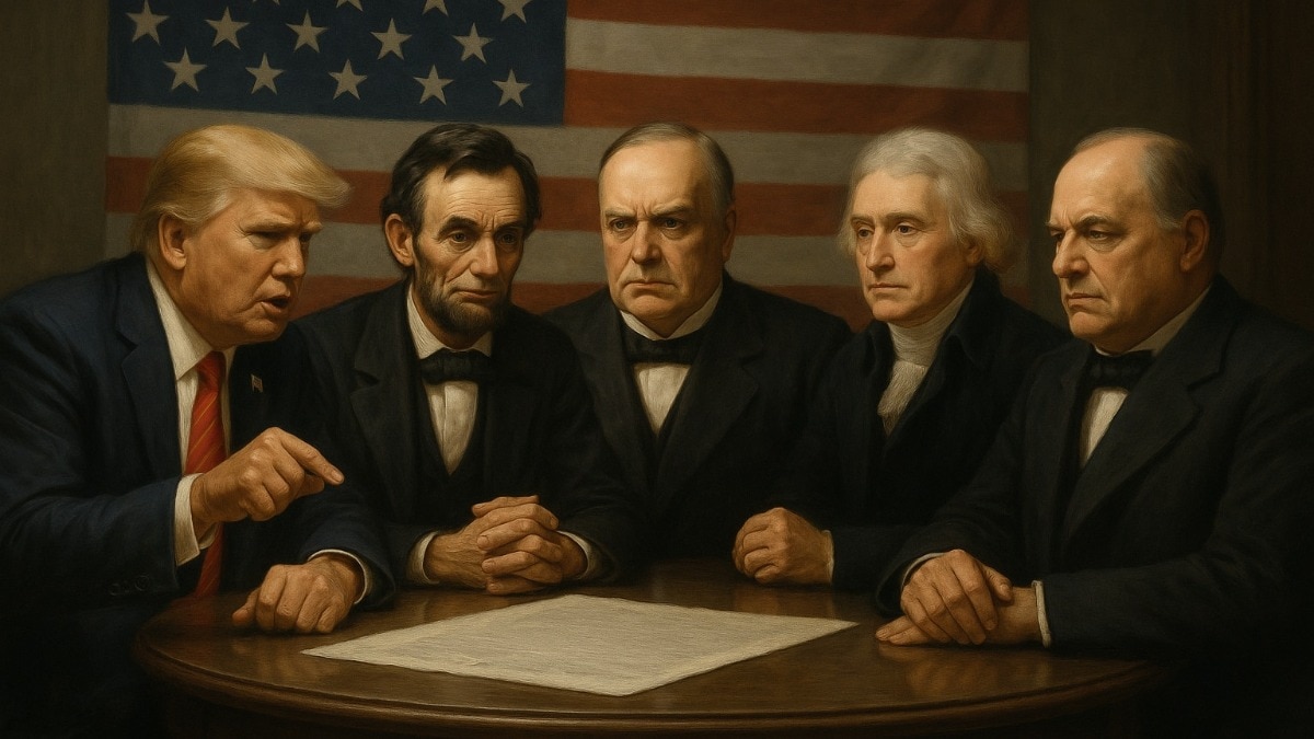 Trump was not the first US president to use tariffs as a tool (ai generated) 