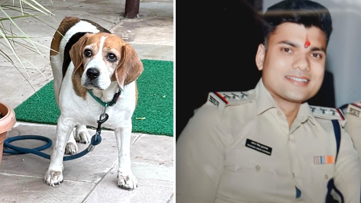 RI ने बेल्ट से कांस्टेबल को पीटा था.