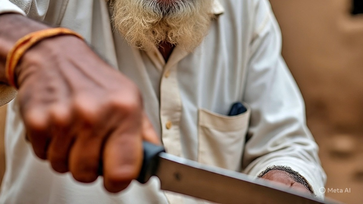 प्रयागराज में दादा बना पोते का कातिल (Photo: AI-generated)