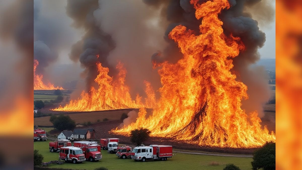 जंगल की आग से सुलगे वर्ल्ड वॉर-2 के छिपे बम... धमाकों से दहले लोग, घर छोड़कर भागे