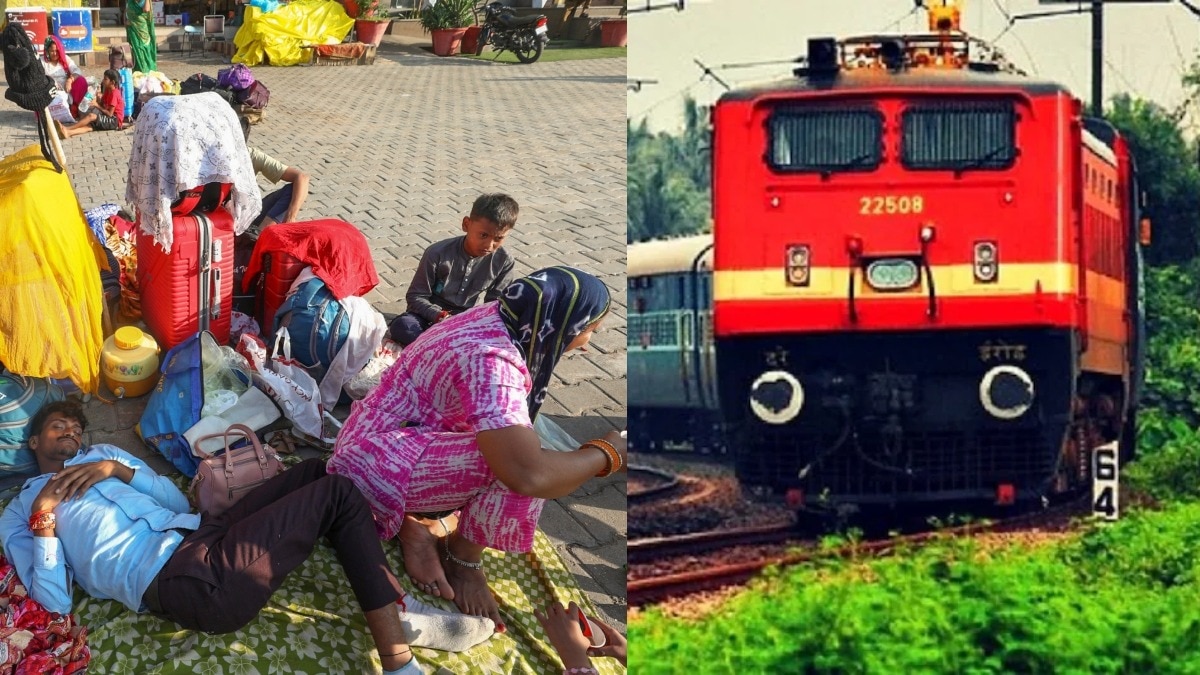 Train Stuck In Stations Of Jammu