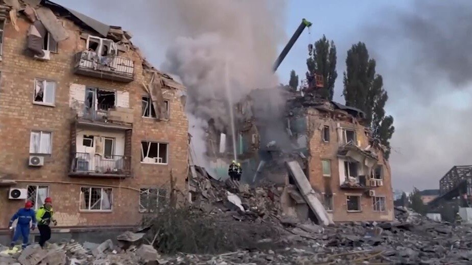  Russia attack on Kyiv (Photo: X/ZelenskyyUa)
