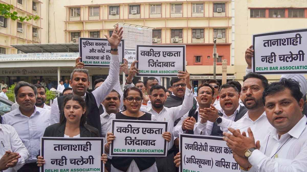 दिल्ली में वकीलों ने खत्म की हड़ताल, थाने से पुलिसवालों की गवाही वाले निर्देश पर फिलहाल रोक