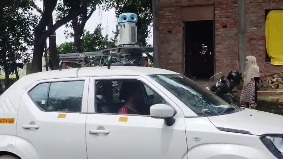 सर्वे करने निकली थी गूगल मैप की टीम. (Photo: ITG)