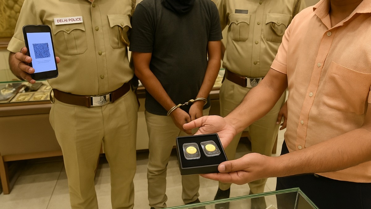 दिल्ली: ज्वेलरी शोरूम पहुंचे ठगों ने फर्जी ई-वाउचर से खरीदा 2 लाख का गोल्ड, अगले दिन फिर कोशिश की लेकिन पकड़े गए