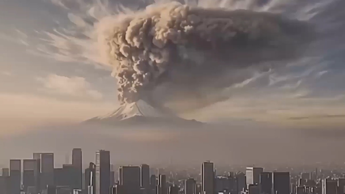 माउंट फूजी ज्वालामुखी विस्फोट हुआ तो क्या होगा? जापान ने जारी किया खतरनाक AI वीडियो