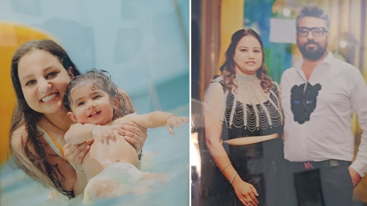 Man and woman with kid