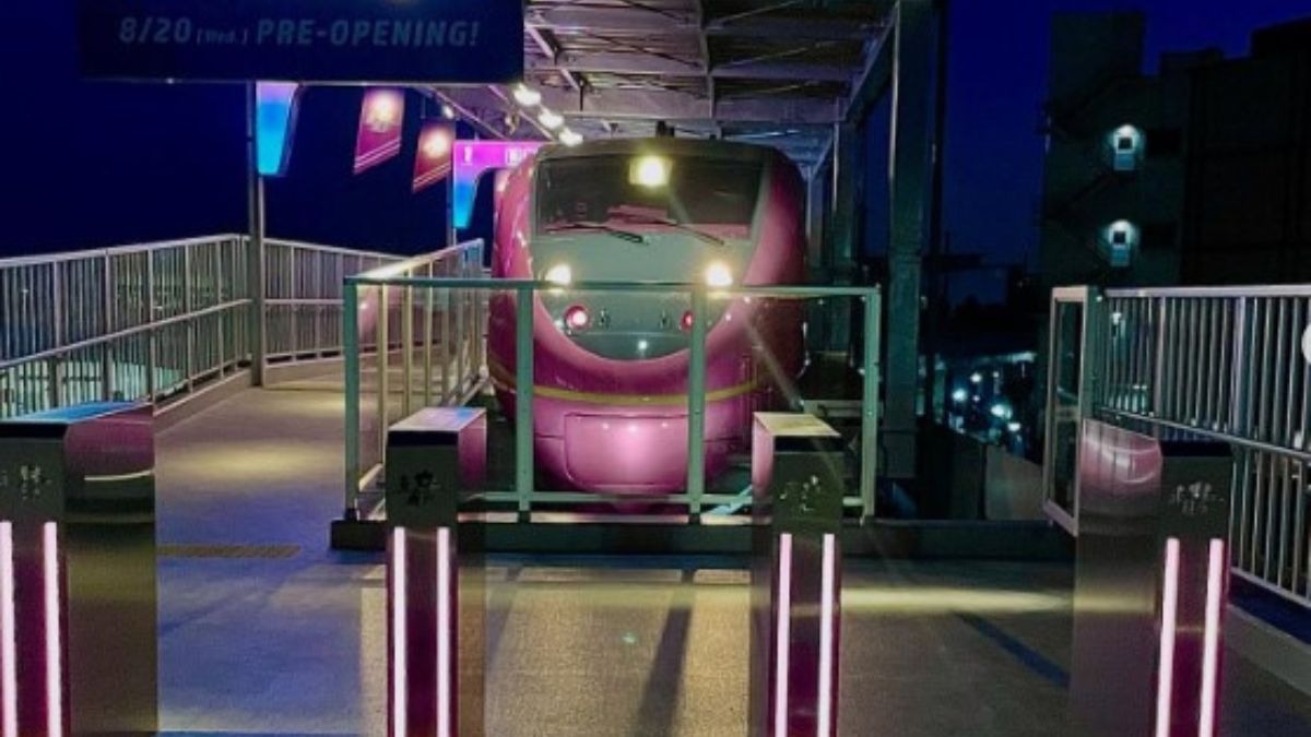 क्योटो का नया आकर्षण 'फ्यूचर ट्रेन' रेस्टोरेंट (Photo: Instagram.com/@sebastian_masuda)