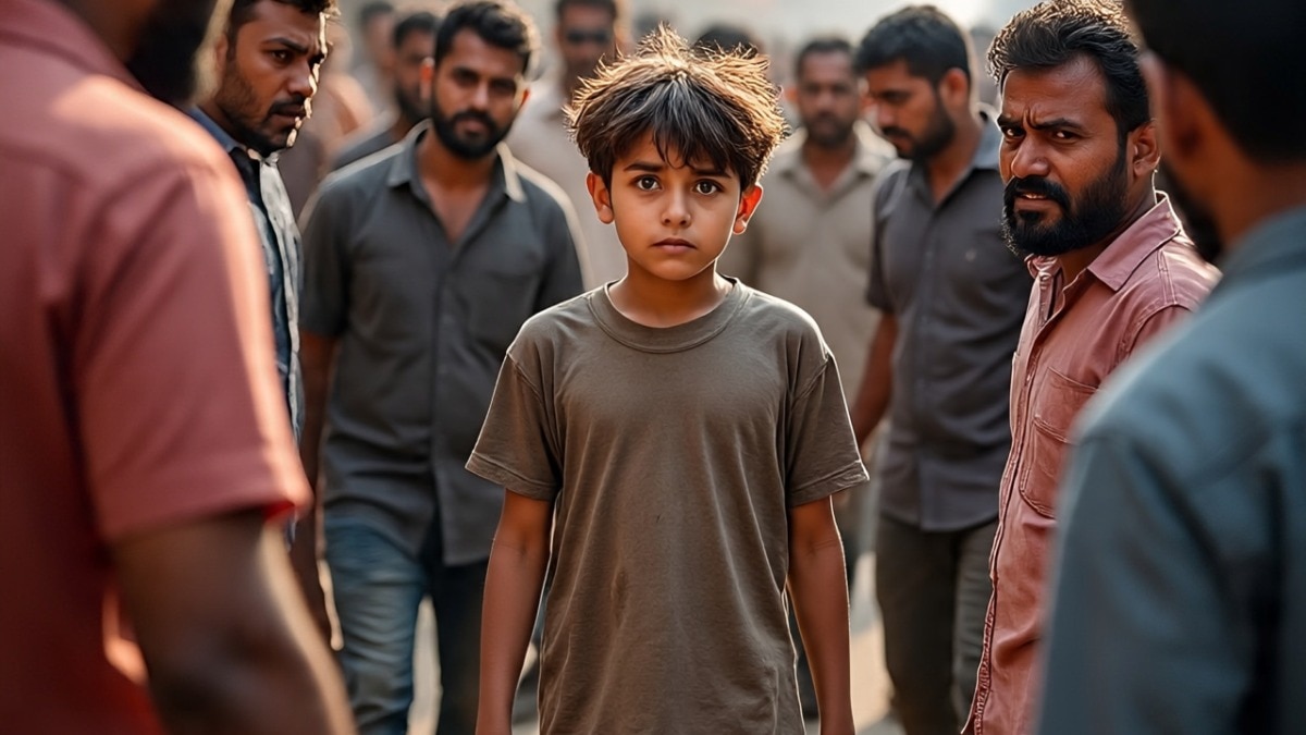 अलवर में 11 वर्षीय दलित लड़के को दबंगों ने थूक कर चटवाया.  (Photo: AI-generated)