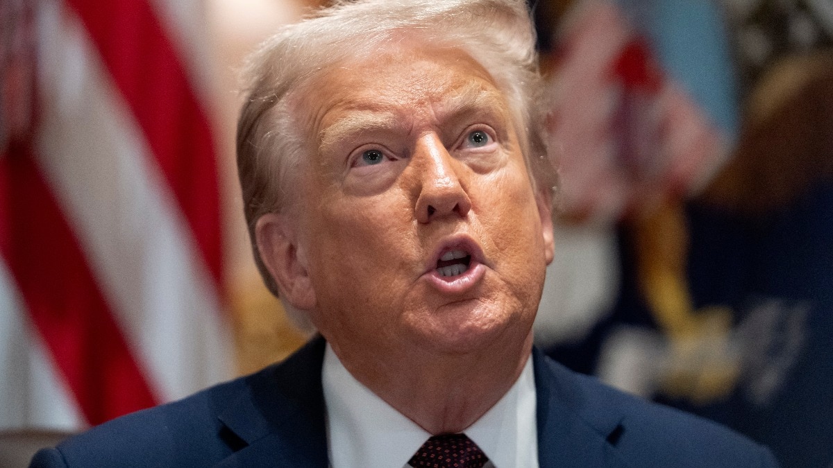 अमेरिकी राष्ट्रपति डोनाल्ड ट्रंप के टैरिफ पर अदालत ने फटकार लगाई. (File Photo- AP)