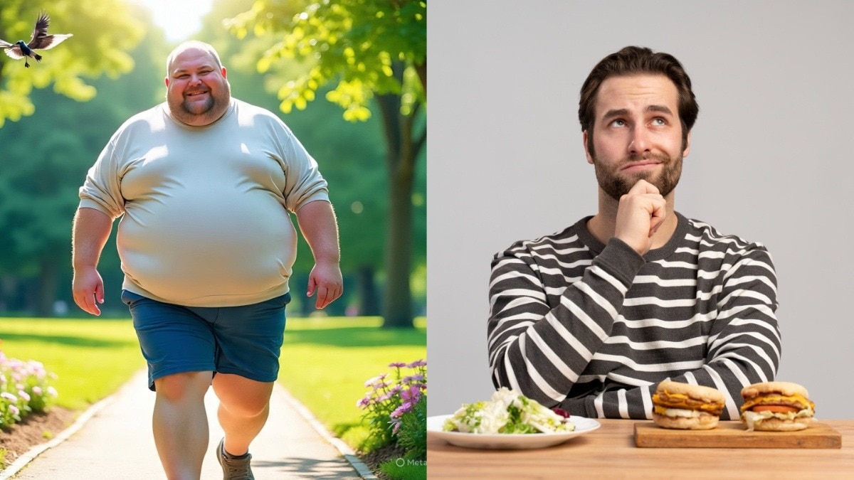 बेली फैट कम करने के लिए क्या करें (Photo: AI generated)