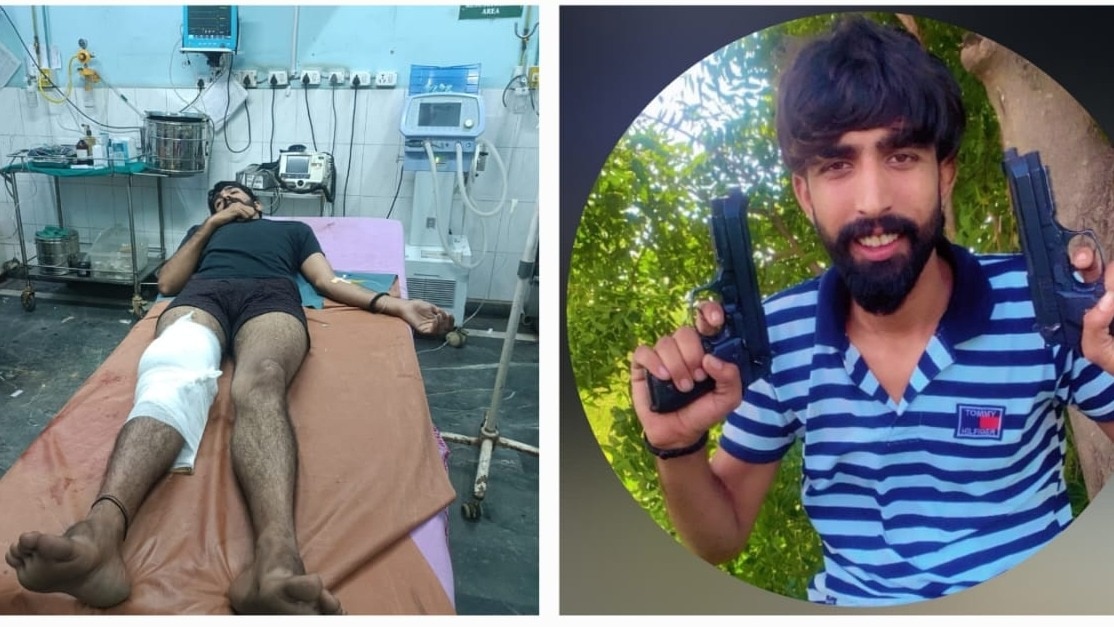 रोहित गौदारा और गोल्डी बराड़ का शार्प शूटर रोहित. (Photo: Neeraj Vashisht/ITG)