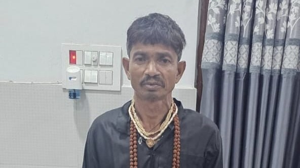 तांत्रिक भेष बदलकर रह रहा था.(Photo: Pankaj Srivastava/ITG)