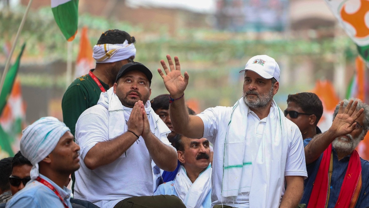 बिहार में राहुल गांधी ने क्या बढ़ा दी तेजस्वी यादव की टेंशन (Photo-PTI)