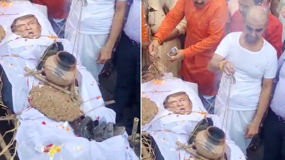 13 दिन बाद ट्रंप की तेरहवीं भी करगी भगवा पार्टी.