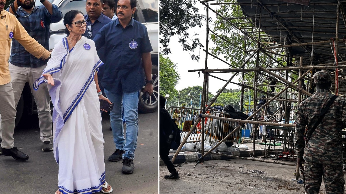 ममता बनर्जी ने BJP पर राजनीतिक बदले की कार्रवाई का आरोप लगाया  (Photo: ITG/tapas sengupta)