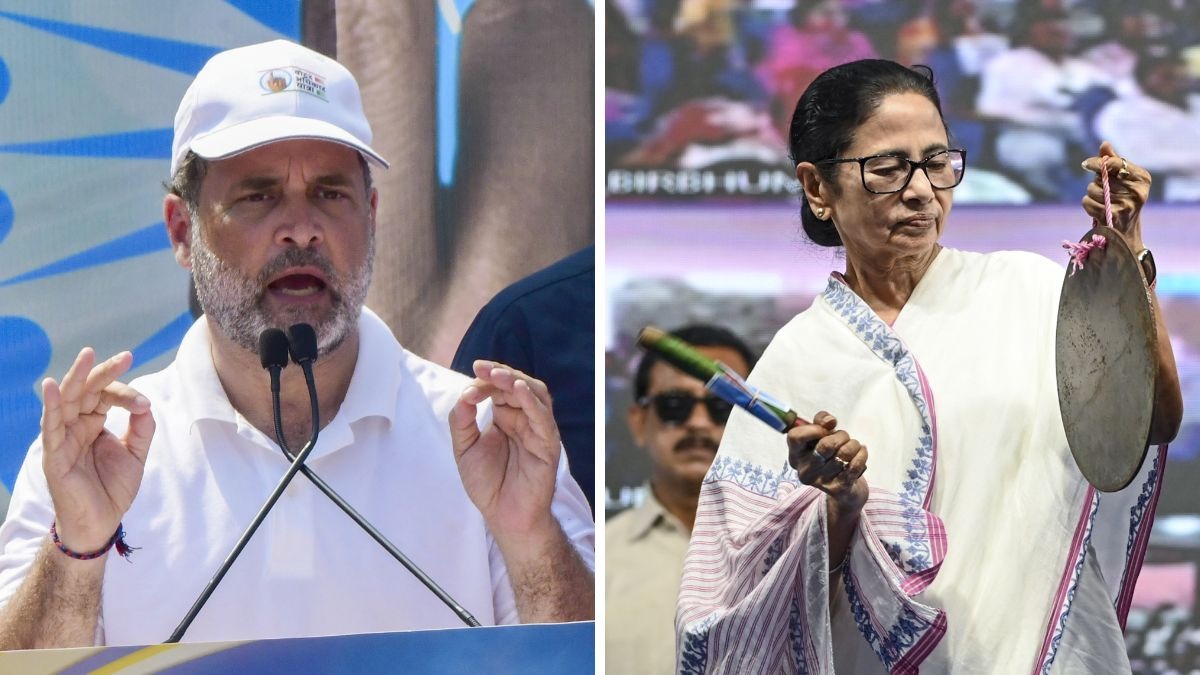क्या INDIA ब्लॉक की वोटर अधिकार यात्रा पश्चिम बंगाल में भी होगी - और क्या राहुल गांधी भी शामिल होंगे, क्या ममता बनर्जी ऐसा होने देंगी? (Photo: PTI)